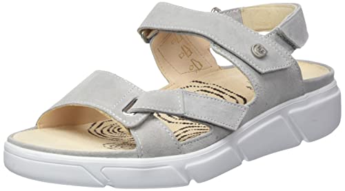 Ganter Damen Halina Sandale, lightgrey, 41 EU von Ganter