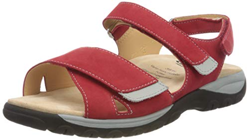 Ganter Damen Happy-H Geschlossene Sandalen, Rot (red 4000) von Ganter