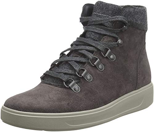 Ganter Damen Heidi-H Schlupfstiefel, Grau (Graphit 63000), 42.5 EU Weit von Ganter