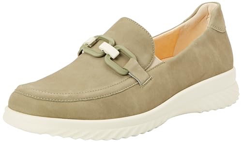 Ganter Damen Heike Ballerinas, Salbei, 44 EU Weit von Ganter