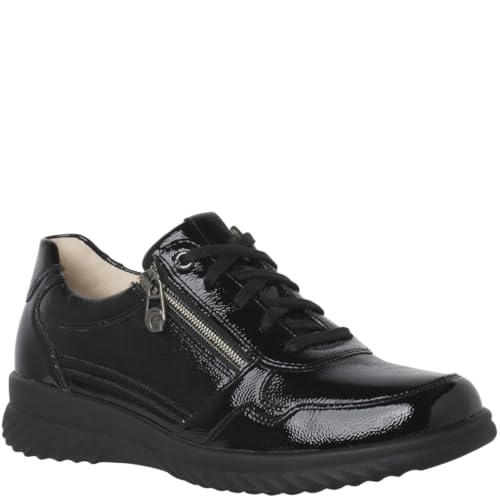 Ganter Damen Heike-H Sneaker, Schwarz, 42.5 EU Weit von Ganter