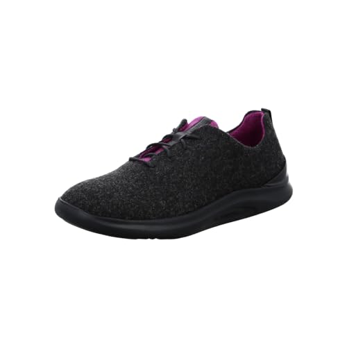 Ganter Damen Helen-H Sneaker, schwarz, pink, 38.5 EU von Ganter