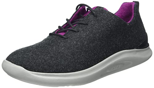 Ganter Damen Helen Sneaker, schwarz, pink, 40 EU von Ganter