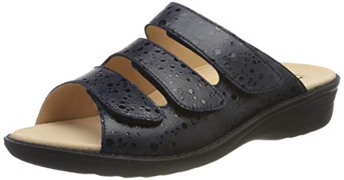 Ganter Damen Hera-H Pantoletten, Blau (Navy 31000) von Ganter