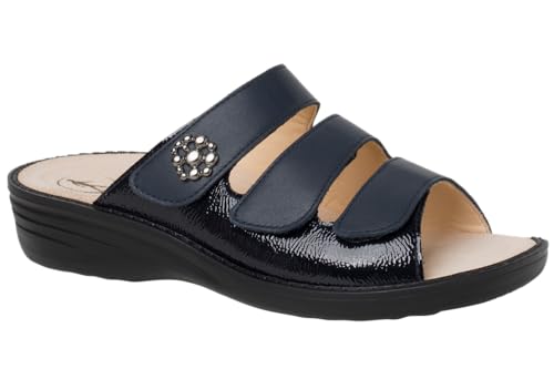 Ganter Damen Hera Hausschuh, Ocean, 40 EU Weit Ganter Damen Hera Hausschuh, Ocean, 40 EU Weit von Ganter