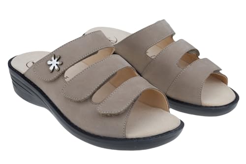 Ganter Damen Hera Hausschuh, Taupe, 36 EU Weit von Ganter