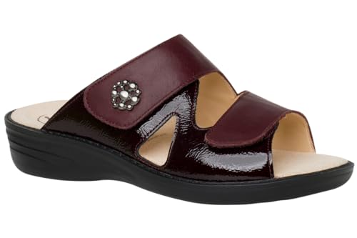 Ganter Damen Hera Hausschuh, vino, 40 EU Weit von Ganter