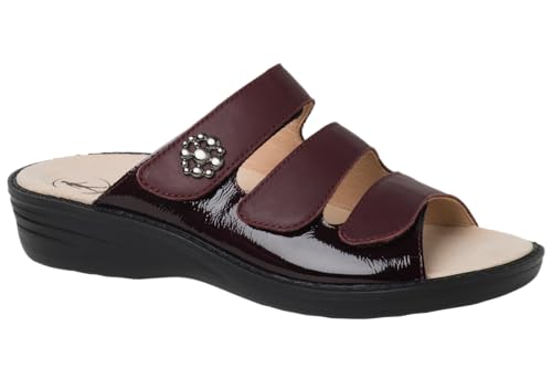 Ganter Damen Hera Hausschuh, vino, 41 EU Weit von Ganter