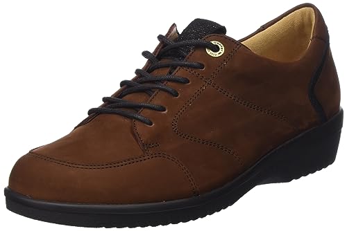 Ganter Damen Inge Sneaker, Chocolate, 37 EU Weit von Ganter