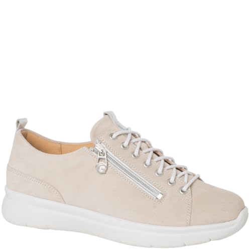 Ganter Damen KIRA Sneaker, ecrú, 36 EU X-Weit von Ganter