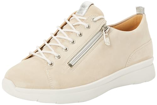 Ganter Damen KIRA Sneaker, ecrú, 38 EU X-Weit von Ganter