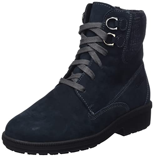 Ganter Damen Kathy-K Halblange Stiefel, Navy, 38.5 EU X-Weit von Ganter