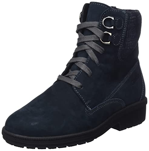 Ganter Damen Kathy-K Halblange Stiefel, Navy, 40.5 EU X-Weit von Ganter