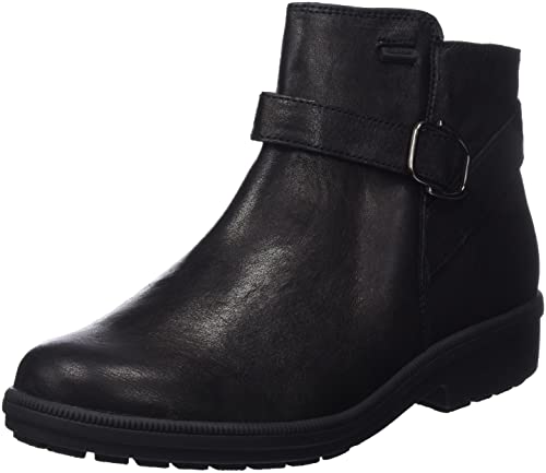 Ganter Damen Kathy-K Halblange Stiefel, schwarz, 38 EU X-Weit von Ganter