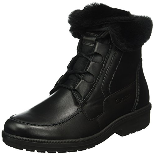 Ganter KATHY, Weite K, Damen Warm gefüttert Kurzschaft Stiefel & Stiefeletten, Schwarz (schwarz 0100), 38.5 EU (5.5 UK) von Ganter