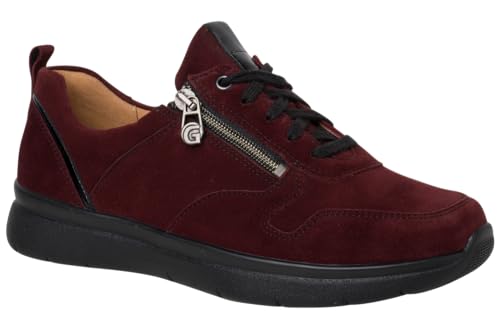 Ganter Damen Kira Sneaker, vino, 41 EU X-Weit von Ganter