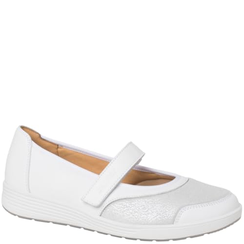 Ganter Damen Klara Ballerinas, Milk, 36 EU Weit von Ganter