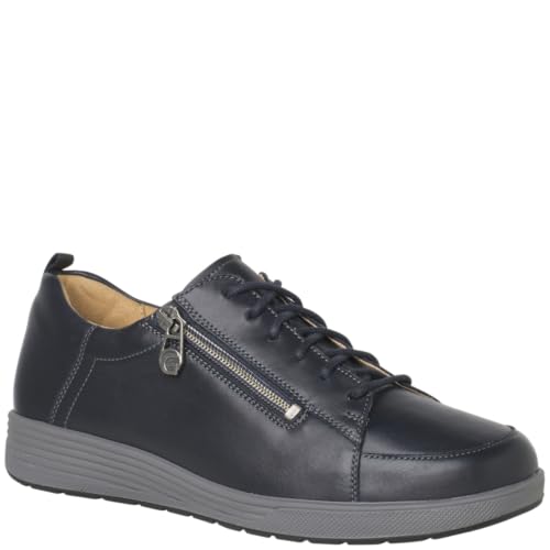 Ganter Damen Klara-K Sneaker, darkblue,Multi, 38 EU X-Weit von Ganter