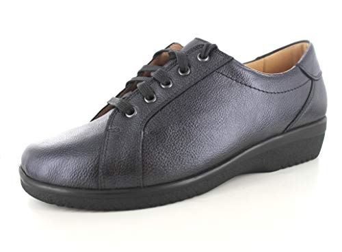 Ganter Damen SENSITIV Inge-I Slipper, Schwarz (Schwarz 1000), 38 EU X-Weit von Ganter