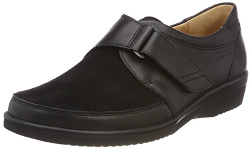 Ganter Damen SENSITIV Inge-I Slipper, Schwarz (schwarz 0100) von Ganter