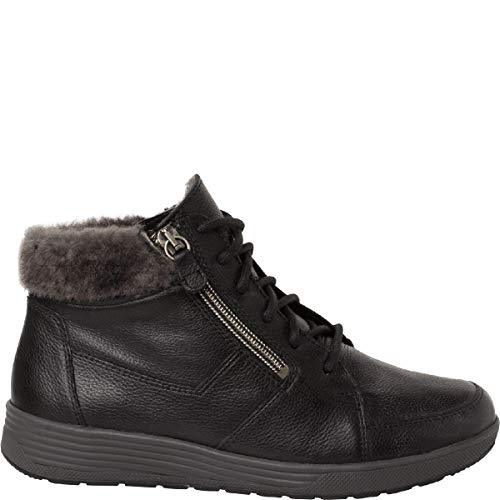 Ganter Damen SENSITIV Klara-K Hohe Sneaker, Schwarz (Schwarz 1000) von Ganter