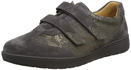 Ganter Damen SENSITIV Klara-K Slipper, Grau (Graphit 63000) von Ganter