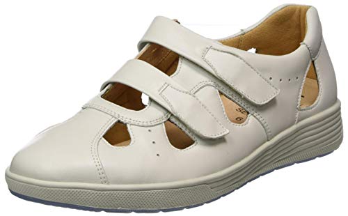 Ganter Damen SENSITIV Klara-K Slipper, Weiß (Offwhite 0400), 41 EU X-Weit von Ganter