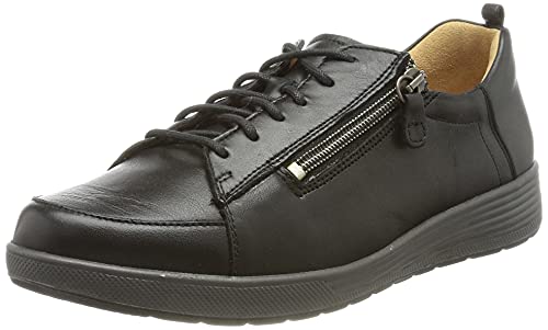 Ganter Damen Sensitiv Klara-k Sneaker, Schwarz, 34.5 EU Weit von Ganter