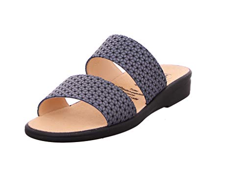 Ganter Damen Sonnica-E Pantoletten, Blau (Jeans 3400), 46 EU von Ganter