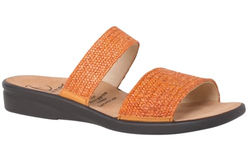 Ganter Damen Sonnica Hausschuh, orange, 38 EU von Ganter