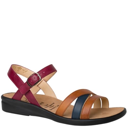 Ganter Damen Sonnica Sandale, Bordo, 42.5 EU X-Schmal von Ganter