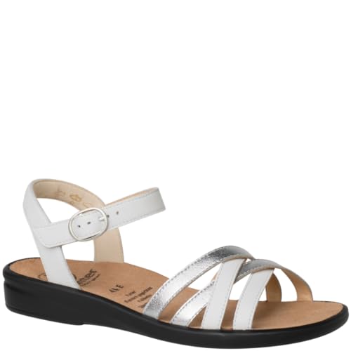 Ganter Damen Sonnica Sandale, Milk, 43 EU X-Schmal von Ganter