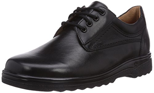 Ganter ERIC, Weite G, Herren Derby Schnürhalbschuhe, Schwarz (schwarz 0100), 48 EU (13 Herren UK) von Ganter