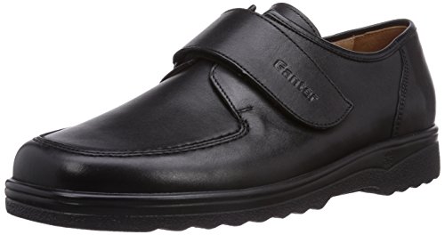 Ganter ERIC, Weite G, Herren Slipper, Schwarz (schwarz 0100), 42.5 EU (8.5 Herren UK) von Ganter