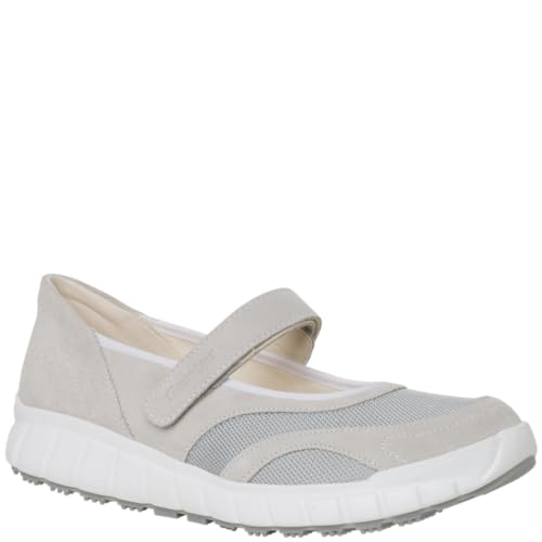 Ganter EVO Damen Ballerinas, lightgrey, 38 EU Weit von Ganter