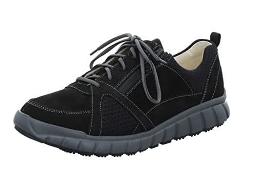 Ganter EVO-Damen Sneaker, schwarz, 38.5 EU Weit von Ganter
