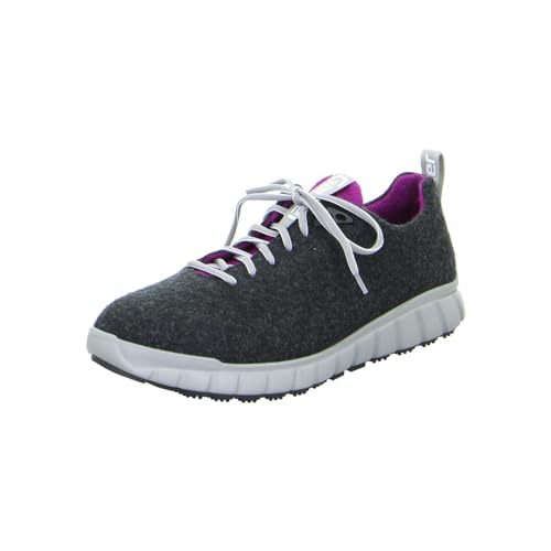 Ganter EVO-Damen Sneaker, schwarz, pink, 37 EU von Ganter