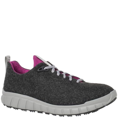 Ganter EVO-Damen Sneaker, schwarz, pink, 42.5 EU von Ganter