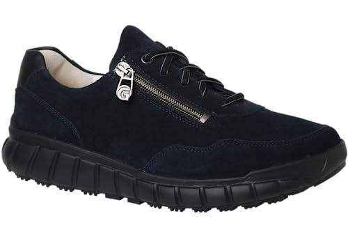 Ganter Evo Damen Sneaker, Blue, 37 EU Weit von Ganter