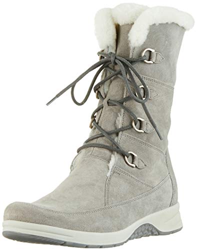 Ganter GLORIA-STIEFFL-G, Damen Hohe Stiefel, Grau (Stone 68000), 39 EU (6 UK) von Ganter