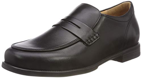 Ganter Herren GREG-G Slipper, Schwarz (schwarz 0100), 41 von Ganter