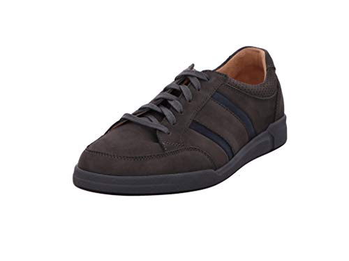 Ganter Herren Hadrian-H Sneaker, Grau (Asphalt/Navy 61310) von Ganter