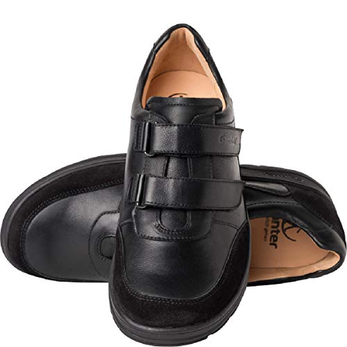 Ganter Herren Hugo-H Slipper, Schwarz (schwarz 0100) von Ganter