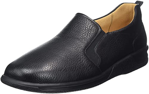 Ganter Herren Kurt Flacher Slipper, schwarz, 40 EU XX-Weit von Ganter