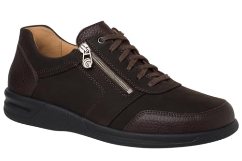 Ganter Herren Kurt Sneaker, Darkbrown, 44.5 EU X-Weit von Ganter