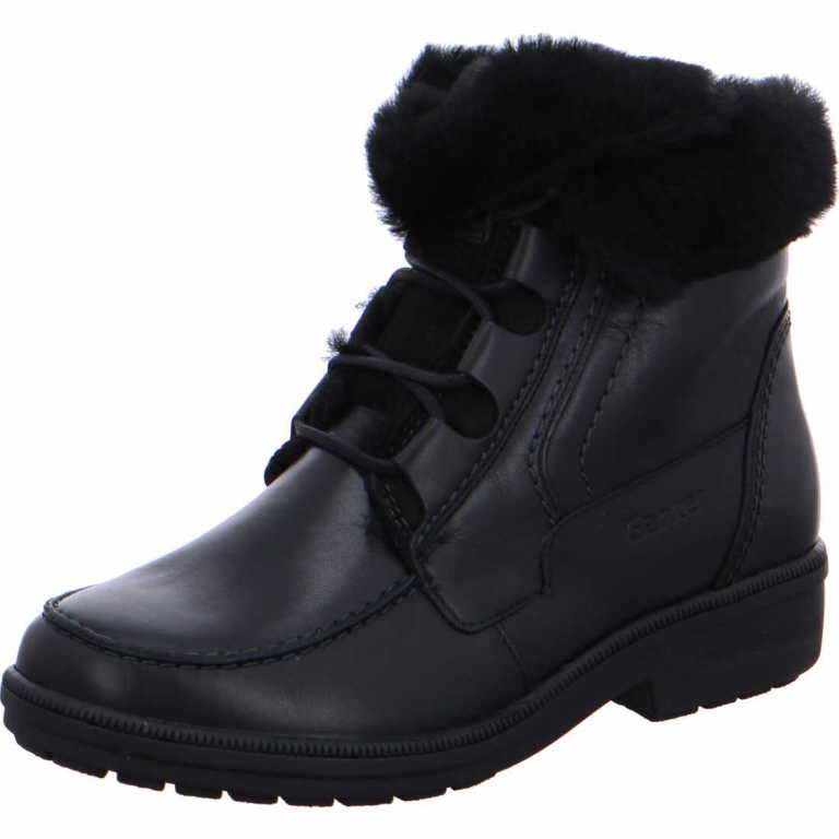 female Schnür-Stiefeletten schwarz NV 39 von Ganter