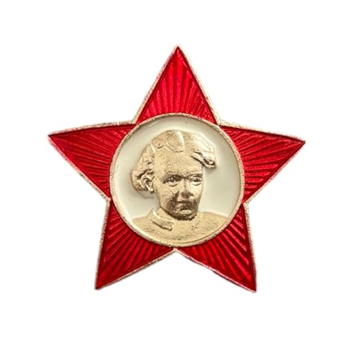 Ganwear Sowjetisch-Russisch Lenin Kommunistische Schule UDSSR Little Octobrist Red Star Pin Abzeichen von Ganwear