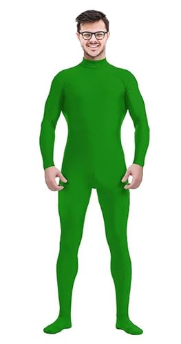 Gaoin Zentai Einteiler für Herren und Damen, Stretch, Spandex, Kostüm, Grün , Small Gaoin Zentai Einteiler für Herren und Damen, Stretch, Spandex, Kostüm, Grün , Small von Gaoin
