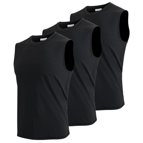 GarBull Herren Tank Top Ärmelloses Sport Muskelshirt Fitness Gym Training Unterhemd Atmungsaktive Bodybuilding Shirt von GarBull