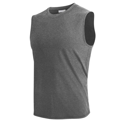 GarBull Herren Tank Top Ärmelloses Sport Muskelshirt Fitness Gym Training Unterhemd Atmungsaktive Bodybuilding Shirt von GarBull